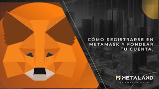 Como Registrarse en Metamask y Como Fondear la Cuenta PASO A PASO [upl. by Ainola]