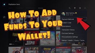 How To Add Funds to PS5 Wallet amp Add Money Fast Easiest Way [upl. by Faustus]