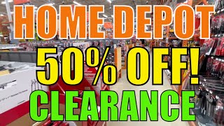 Home Depot DEALS 50 OFF Clearance [upl. by Calvina754]