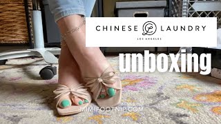 Chinese Laundry Mules Unboxing [upl. by Dahraf]