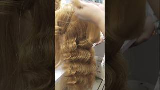 Backcombing technicmakeupstylist beautyhacker makeuptutorial hair braids backcombing [upl. by Nolyd]