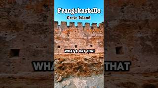 Frangokastello whatadaythatwillbe creteisland frangokastello [upl. by Leveridge]