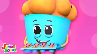 Muffin Man Story for Children amp Nursery Rhymes for Kids by Junior Squad [upl. by Nerreg]