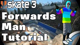 Skate 3 Forwards Man Speed Glitch Tutorial With Handcam [upl. by Ttenyl]