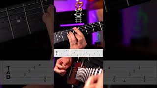 Unusual guitar chords tutorial guitar guitartutorial guitarist guitarchords guitarlesson [upl. by Aicsila]