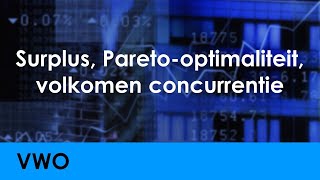 Surplus arceren bij volkomen concurrentie  Economie voor vwo  Marktresultaat en Overheidsinvloed [upl. by Ahron]