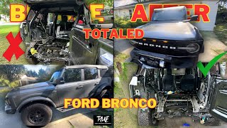 I Repaired A WRECKED Copart Ford Wildtrack‼️ Part 2  Cutting The Frame [upl. by Philis]