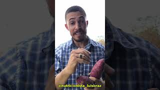 Batata doce 🍠 e ADIPONECTINA dicasdedieta batatadoce nutrição shorts [upl. by Hetty]