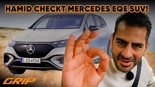 Hamid sucht geiles EAuto ⚡🤨 Taugt der Mercedes EQE 🤔  GRIP [upl. by Tada903]