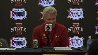 CFTV Bill Fennelly liked what he saw from his team in CyHawk loss [upl. by Bathesda]