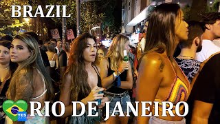 🇧🇷 LEBLON DISTRICT NIGHTLIFE RIO DE JANEIRO BRAZIL 2021 FULL TOUR [upl. by Anihcak]