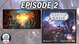 Eldritch Horror  Playthrough Azathoth Episode 2 [upl. by Jarek]