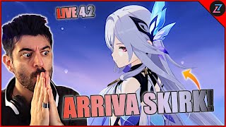 SKIRK ENTRA NELLA STORIA RIASSUNTO LIVE 42  CODICI PRIMOGEMS Genshin Impact Ita [upl. by Haletta17]