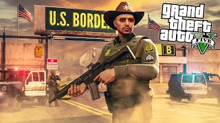 I Became BORDER PATROL COP in GTA 5 RP [upl. by Og]