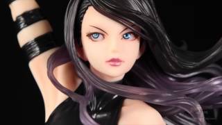 Kotobukiya Bishoujo Psylocke XForce Outfit Review [upl. by Joo]