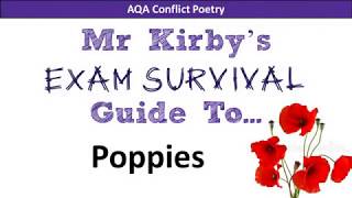 Mr Kirbys Exam Survival Guide  Poppies [upl. by Lulu555]