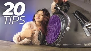 20 COSAS QUE DEBES SABER de las tornamesas TECHNICS SL 1200 MK2  Dj Maria Paz [upl. by Hairas]