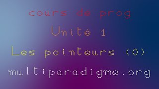 Le huitième cours refait  Les pointeurs [upl. by Burne]