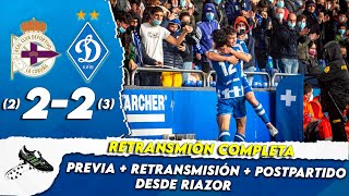 RETRANSMISIÓN COMPLETA DEL DEPORTIVO  DINAMO DE KIEV DESDE RIAZOR  UEFA YOUTH LEAGUE [upl. by Tyrone]