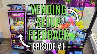 Vending Setup Feedback 1 ft Brollicon GalaxyGames843 amp AnimeFrank  Tinkers Toy amp Hobby [upl. by Aushoj329]