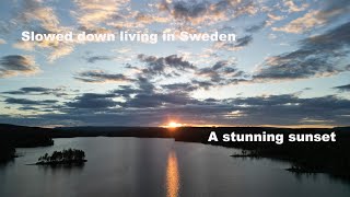 Slowed down living in Sweden  Hiking Hoga Kusten admiring beautiful Swedish lakes [upl. by Nocaj]