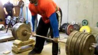 FELIX 460kg quotstrongman 18quot deadlift x3 reps [upl. by Hagep]