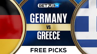 Germany vs Greece  Mens Basketball Picks amp Predictions  Paris 2024 Olympics [upl. by Wixted]