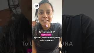 45 A12 Dideoxy Method  DNA Sequencing and Analysis QUIZ  Nucleic Acids byDrRavinaIN ib [upl. by Darum]