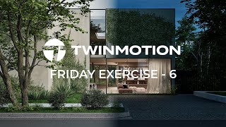 Twinmotion 20241  Night And Day Exterior Rendering [upl. by Ilojna]