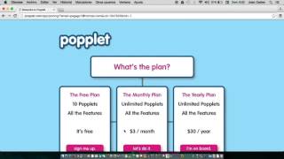 Registrarse en Popplet [upl. by Eihtur30]