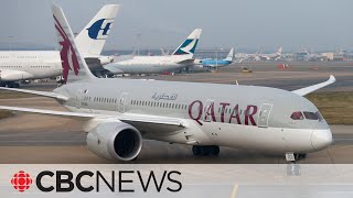 12 injured after Qatar Airways flight hits midair turbulence over Turkey [upl. by Tinya]