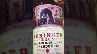 Beringer Bros Bourbon Barrel Aged Chardonnay Living Wine Labels [upl. by Sellihca]