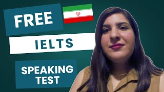 IELTS speaking test  Marzie Iran [upl. by Obara471]