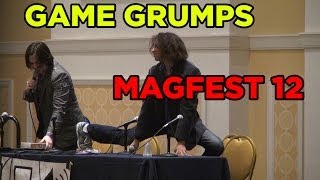 Game Grumps at MAGFest 12  2014 with subtitled questions [upl. by Dlaregztif]