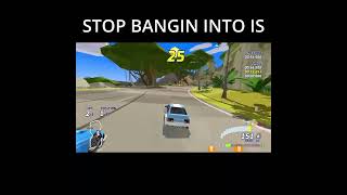 STOP BANGIN INTO IS shorts gaming entertainment funny unlucky geordie hotshotracing STOPPIT [upl. by Initof]