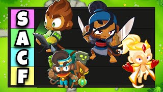 So I Ranked ALL BLOONS TD 6 Heroes [upl. by Rinna]