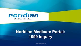 Noridian Medicare Portal 1099 Inquiry [upl. by Sucram]