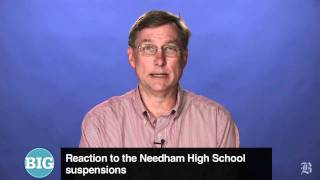 Reaction to the Needham High School suspensions [upl. by Notsua]