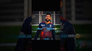 MO  SIRAJ🥺🫵🖤  youtubeshorts sadstatus siraj cricketlover ytshorts rcb rcbfans sadsong [upl. by Nahpos]