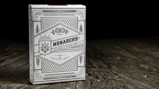 Silver Monarch Playing Cards  theory11 [upl. by Eerrehc]