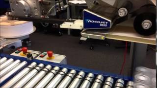 Videojet® 9550 Front of Pack Label Applicator [upl. by Marabel774]