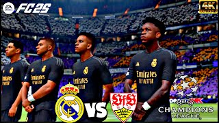 EA FC25 31 Real Madrid Vs VFB Stuttgart  UEFA Chempions League  Full Match 2425  Ps5 4K [upl. by Lebasile957]