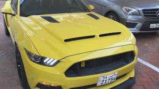 Mustang GT 2015  Cervinis Ram Air Hood [upl. by Monto]