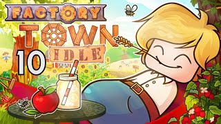 FACTORY TOWN İDLE 10 Bölüm Türkçe Gameplay [upl. by Icken]