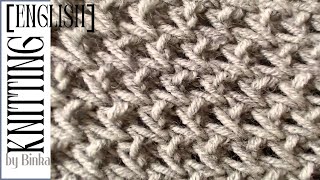 English How to Knit a Simple Chanelstyle Tweed Stitch [upl. by Kauslick]