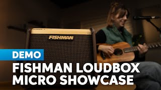 Fishman Loudbox Micro Combo Convenience Meets Vocal Versatility [upl. by Narhem109]