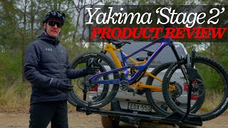 Is this the best horizontal bike rack on the market Yakima Stage 2 review [upl. by Cerelly288]