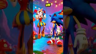 💥FUSIÓN SONIC y POMNI PURO HYPE ⚡ [upl. by Chlores]