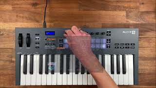 Novation FLkey 37 Workflow Demo [upl. by Vanna]