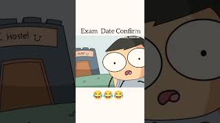 Exam date confirmed🤣🤣😂😂 trending meme memes [upl. by Vladamar]